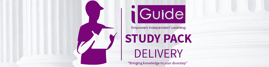 iGuide Study Pack Delivery